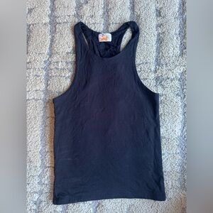 Be Black Racerback Tank Top